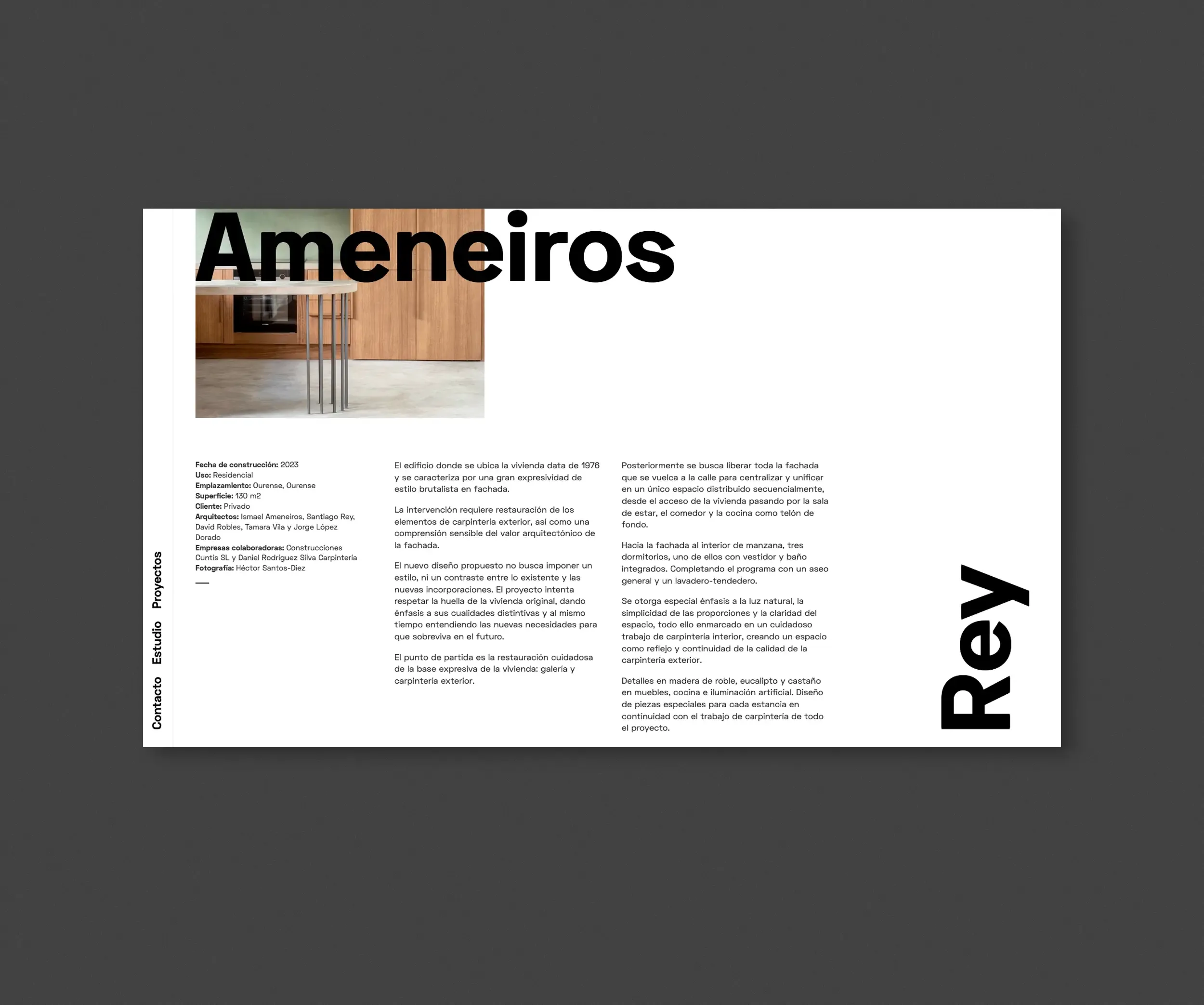 Web Ameneiros Rey