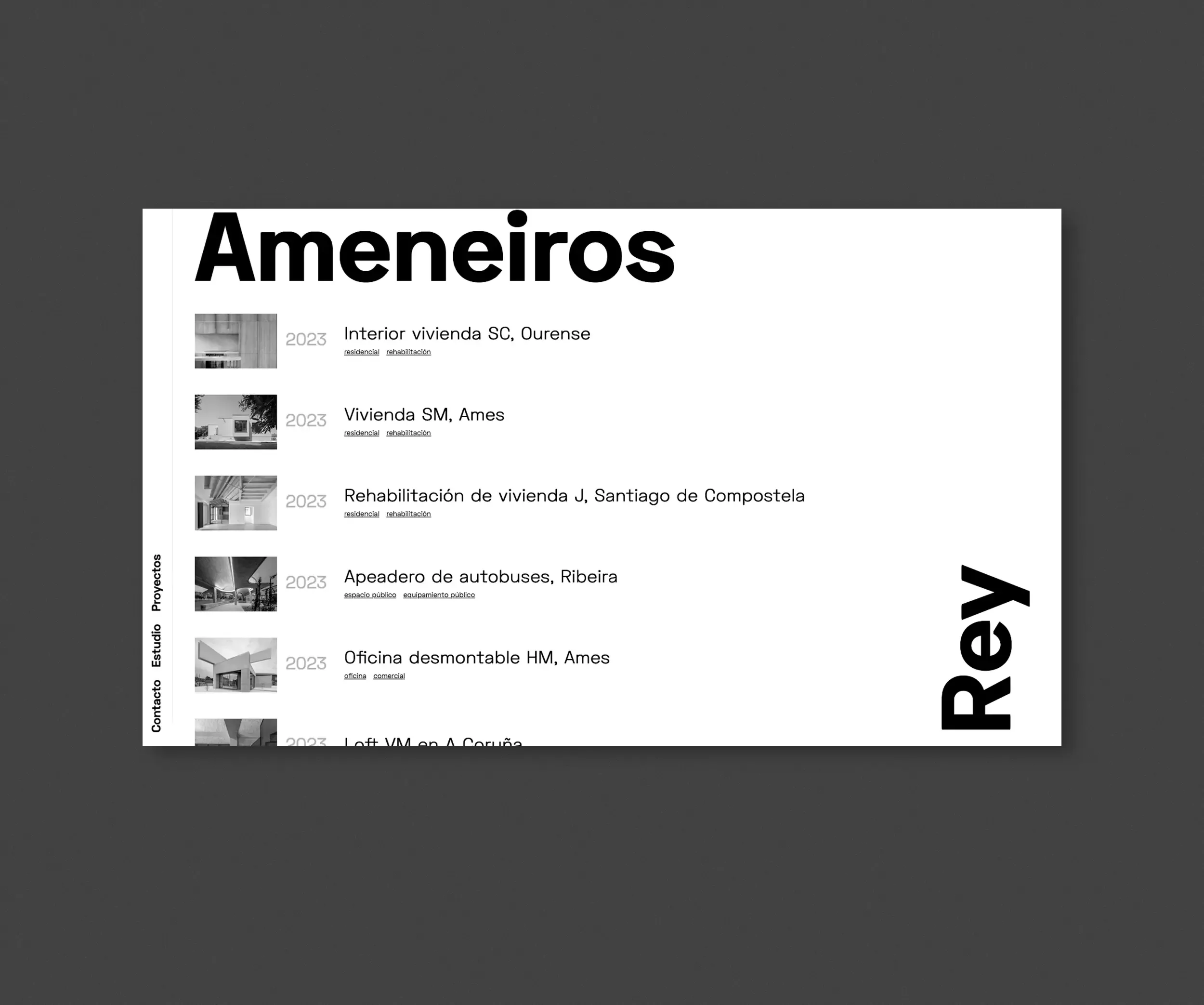 Web Ameneiros Rey